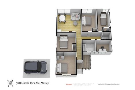 Photo of property in 70d Lincoln Park Avenue, Massey, Auckland, 0614