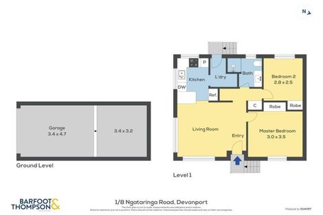 Photo of property in 1/8 Ngataringa Road, Devonport, Auckland, 0624