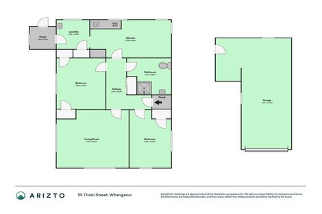 Photo of property in 55 Titoki Street, Castlecliff, Whanganui, 4501