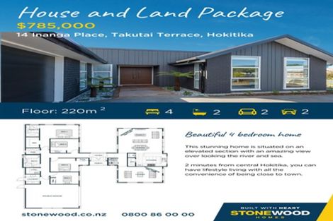 Photo of property in 14 Inanga Place, Ruatapu, 7883