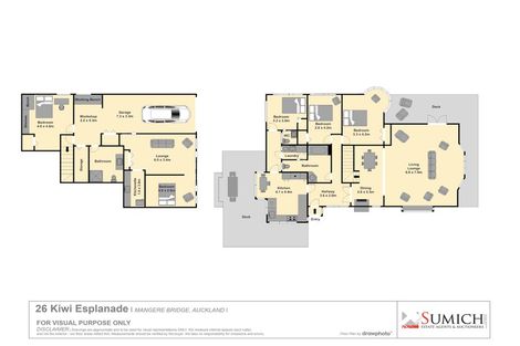 Photo of property in 26 Kiwi Esplanade, Mangere Bridge, Auckland, 2022