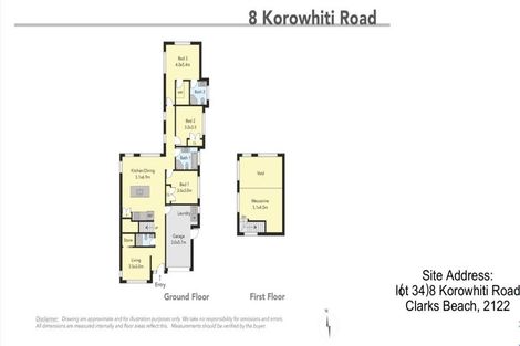 Photo of property in 8 Korowhiti Road, Clarks Beach, 2122