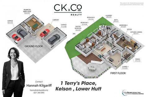 Photo of property in 1 Terrys Place, Kelson, Lower Hutt, 5010