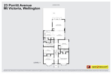 Photo of property in 23 Porritt Avenue, Mount Victoria, Wellington, 6011