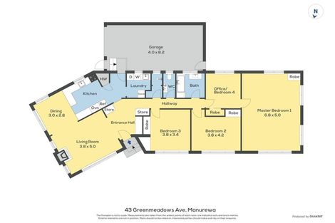 Photo of property in 43 Greenmeadows Avenue, Manurewa East, Auckland, 2102