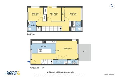 Photo of property in 2c Cardinal Place, Glendowie, Auckland, 1071