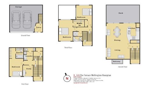 Photo of property in Fernhill Flats, 9/324 The Terrace, Te Aro, Wellington, 6011