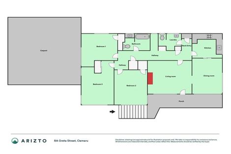 Photo of property in 8a Greta Street, South Hill, Oamaru, 9400