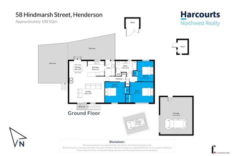 Photo of property in 58 Hindmarsh Street, Henderson, Auckland, 0612