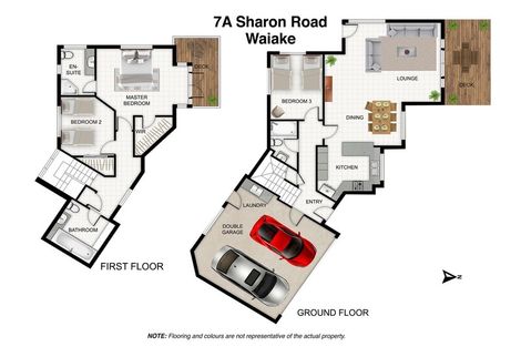 Photo of property in 1/7 Sharon Road, Waiake, Auckland, 0630