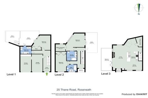 Photo of property in 1/25 Thane Road, Roseneath, Wellington, 6011