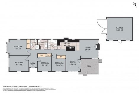 Photo of property in 38 Tuatoru Street, Eastbourne, Lower Hutt, 5013