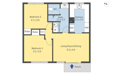 Photo of property in 3/17 Luke Street, Otahuhu, Auckland, 1062