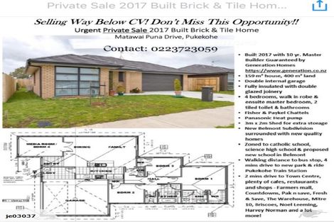 Photo of property in 8 Matawai Puna Drive, Pukekohe, 2120