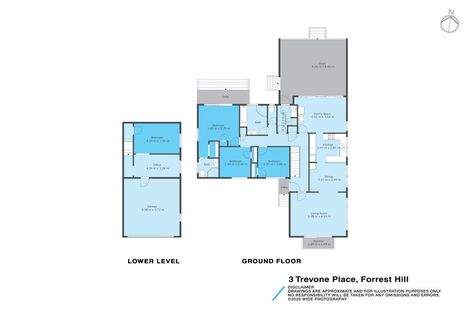 Photo of property in 3 Trevone Place, Forrest Hill, Auckland, 0620