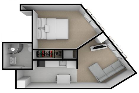 Photo of property in Argent Hall Apartments, C/2 Eden Crescent, Auckland Central, Auckland, 1010