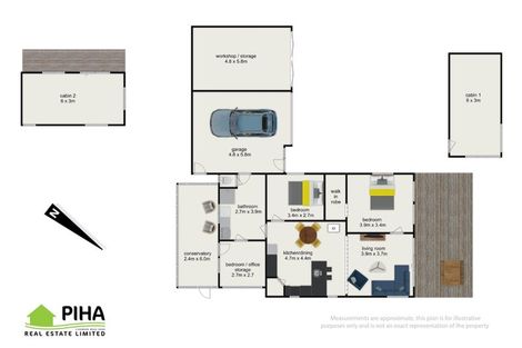 Photo of property in 38 Te Ahuahu Road, Piha, New Lynn, 0772