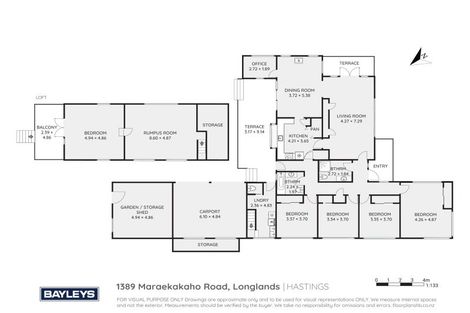 Photo of property in 1389 Maraekakaho Road, Longlands, Hastings, 4175