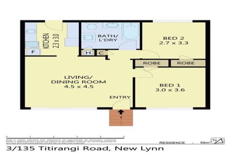 Photo of property in 3/135 Titirangi Road, New Lynn, Auckland, 0600