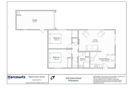 Photo of property in 30a Oxford Road, Springvale, Whanganui, 4501