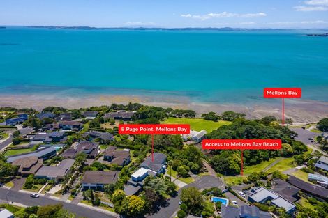 Photo of property in 8 Page Point, Mellons Bay, Auckland, 2014