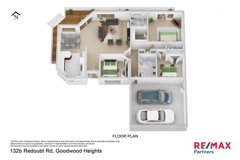 Photo of property in 132b Redoubt Road, Goodwood Heights, Auckland, 2105