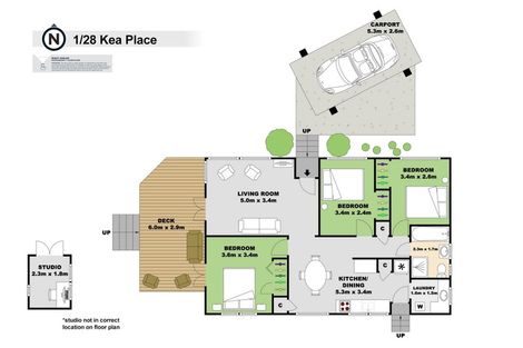 Photo of property in 1/28 Kea Place, Mangere Bridge, Auckland, 2022