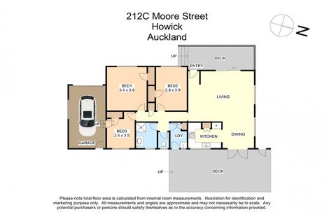 Photo of property in 3/212 Moore Street, Howick, Auckland, 2014