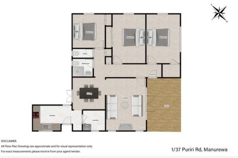 Photo of property in 37 Puriri Road, Manurewa, Auckland, 2102