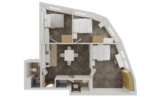 Photo of property in Empire Apartments, 1325/21 Whitaker Place, Grafton, Auckland, 1010