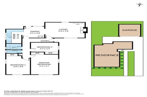 Photo of property in 43 Russell Road, Wainuiomata, Lower Hutt, 5014