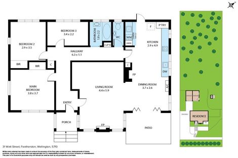 Photo of property in 31 Watt Street, Featherston, 5710