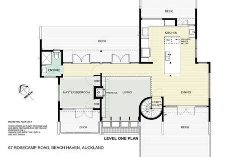 Photo of property in 67 Rosecamp Road, Beach Haven, Auckland, 0626