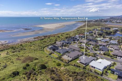 Photo of property in 11 Taranui Way, Paraparaumu Beach, Paraparaumu, 5032