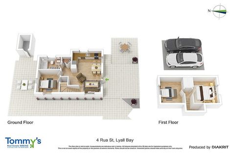 Photo of property in 6 Rua Street, Lyall Bay, Wellington, 6022