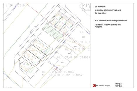 Photo of property in 84 Awaroa Road, Sunnyvale, Auckland, 0612