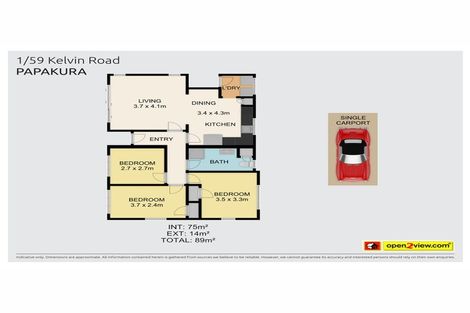 Photo of property in 1/59 Kelvin Road, Papakura, 2110