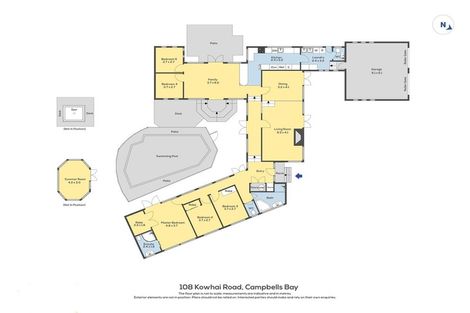 Photo of property in 108 Kowhai Road, Campbells Bay, Auckland, 0630