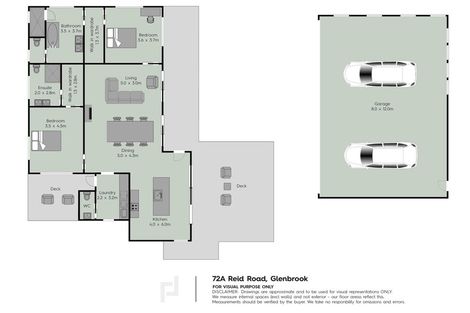 Photo of property in 72 Reid Road, Glenbrook, Waiuku, 2681