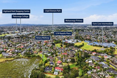 Photo of property in 2/39 Rapallo Place, Farm Cove, Auckland, 2012