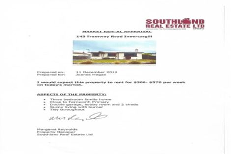 Photo of property in 143 Tramway Road, Strathern, Invercargill, 9812