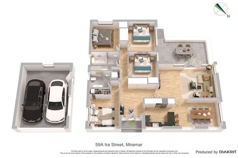 Photo of property in 59a Ira Street, Miramar, Wellington, 6022