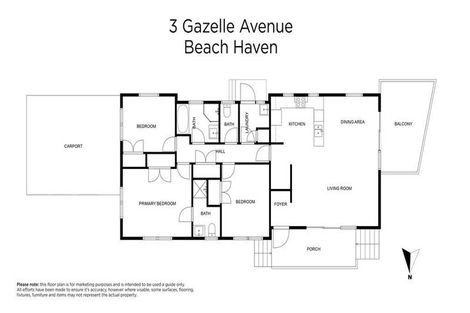 Photo of property in 3 Gazelle Avenue, Beach Haven, Auckland, 0626