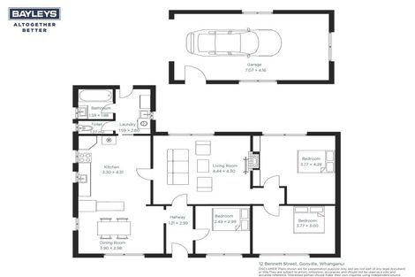 Photo of property in 12 Bennett Street, Gonville, Whanganui, 4501