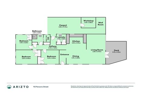 Photo of property in 112 Parsons Street, Springvale, Whanganui, 4501