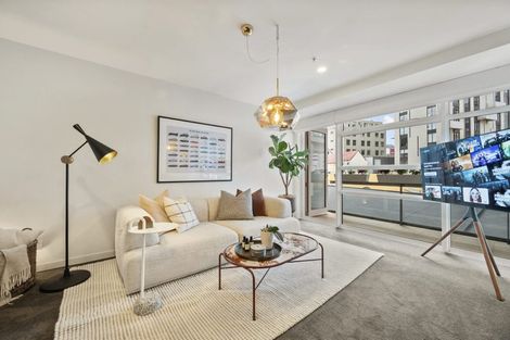 Photo of property in Pinnacle Apartments, E405/160 Victoria Street, Te Aro, Wellington, 6011