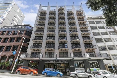 Photo of property in Atrium Towers, 6e/154 The Terrace, Wellington Central, Wellington, 6011