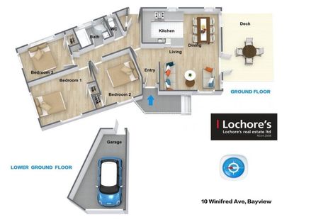 Photo of property in 10 Winifred Avenue, Bayview, Auckland, 0629