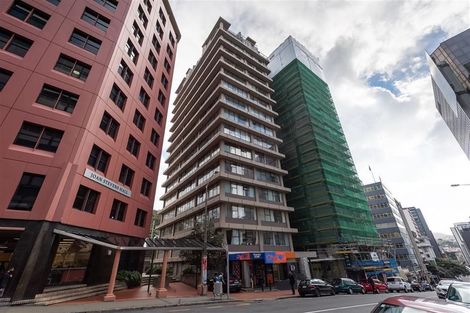 Photo of property in Terrace Tower Apartments, 1a/126 The Terrace, Wellington Central, Wellington, 6011