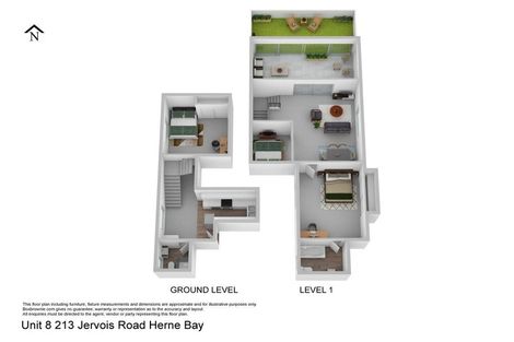 Photo of property in 213 Jervois Road, Herne Bay, Auckland, 1011